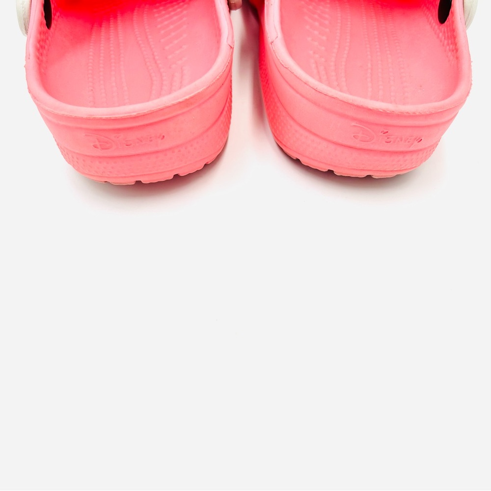 Crocs X Disney Classic Clogs Pink with Mickey Mouse Cutouts Women Size 10 - Picture 10 of 11